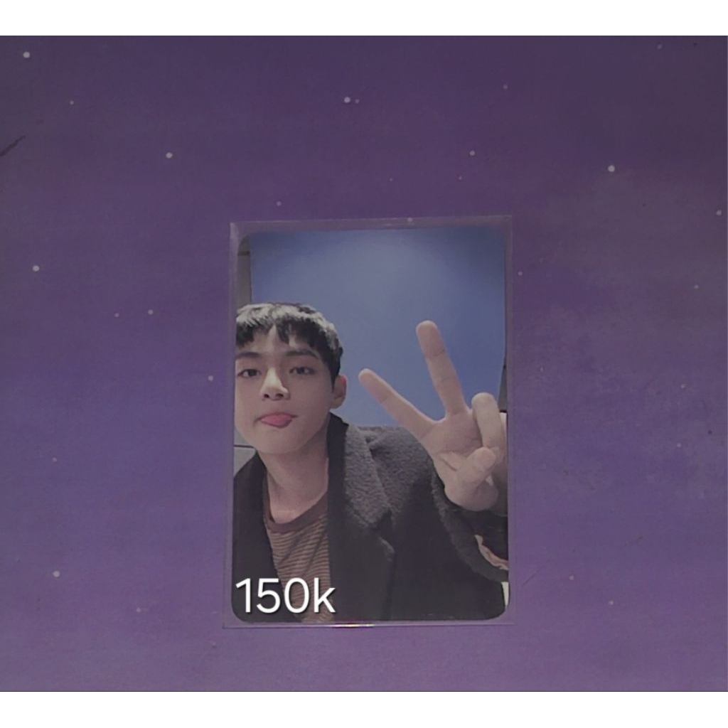 Photocard Official BTS Namjoon Seokjin Yoongi Hoseok Jimin Taehyung Jungkook