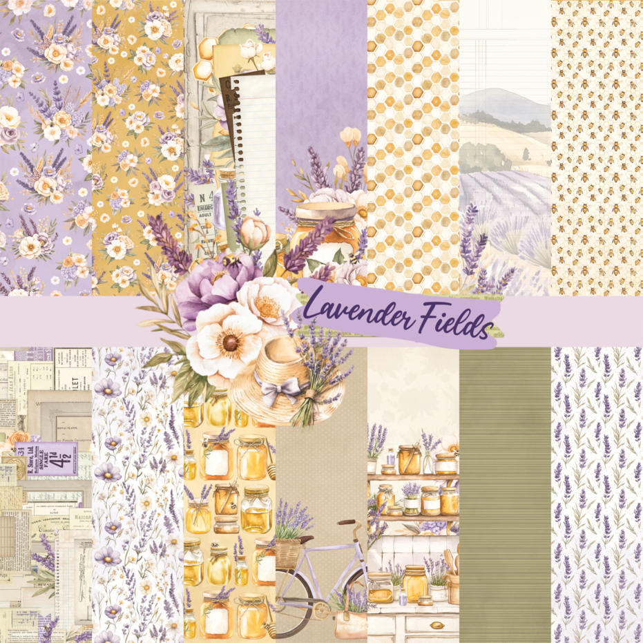 กระดาษ SCRAPBOOK วินเทจ | กระดาษ SCRAPBOOK | CRAFT PAPER JOURNALING | SIMPLE STORIES - 08