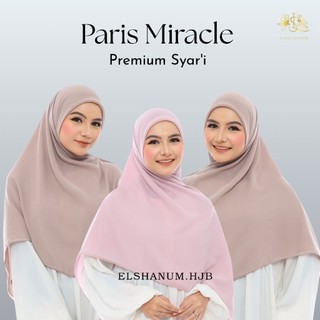 Voal Paris Miracle Premium - Hijab Segi Empat Syar'i Jumbo (120x120, 130x130 & 140x140 Cm) | Elshanum.Hjb