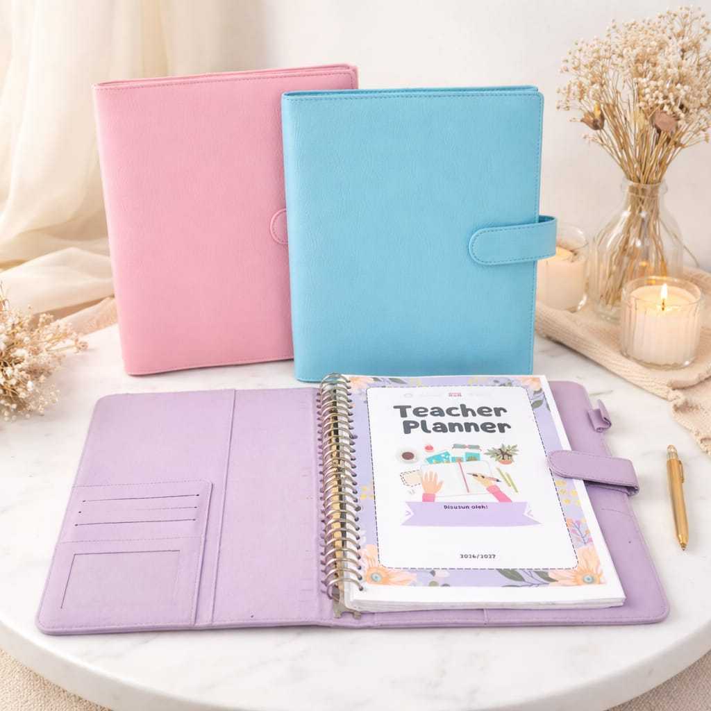 TEACHER PLANNER SD 2026/2027 + BINDER | แฟ้มช่วยสอน BARCODE ฟรี