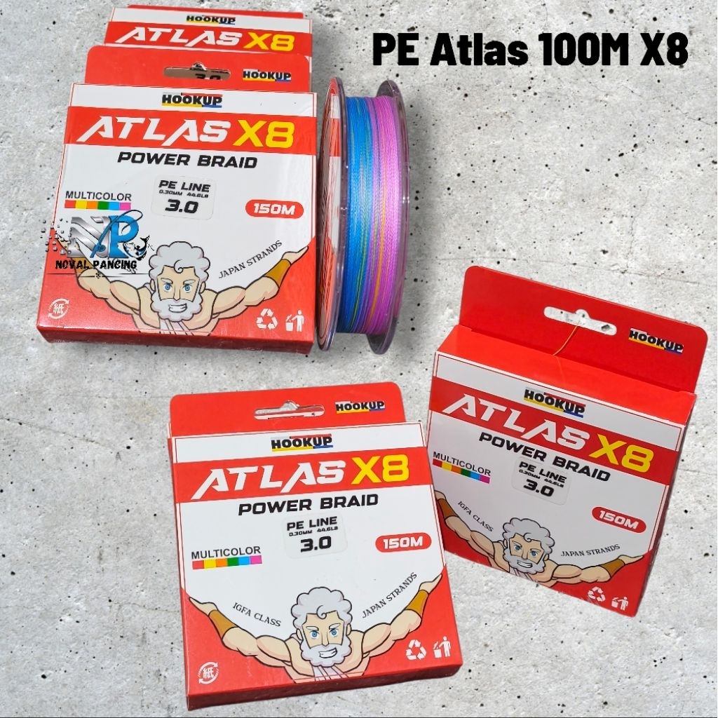 สาย PE Atlas X8 150M