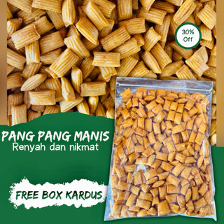 pang pang manis 1kg kue bantal manis pangpang manis pedas snack jadul snack kiloan murah makanan ringan