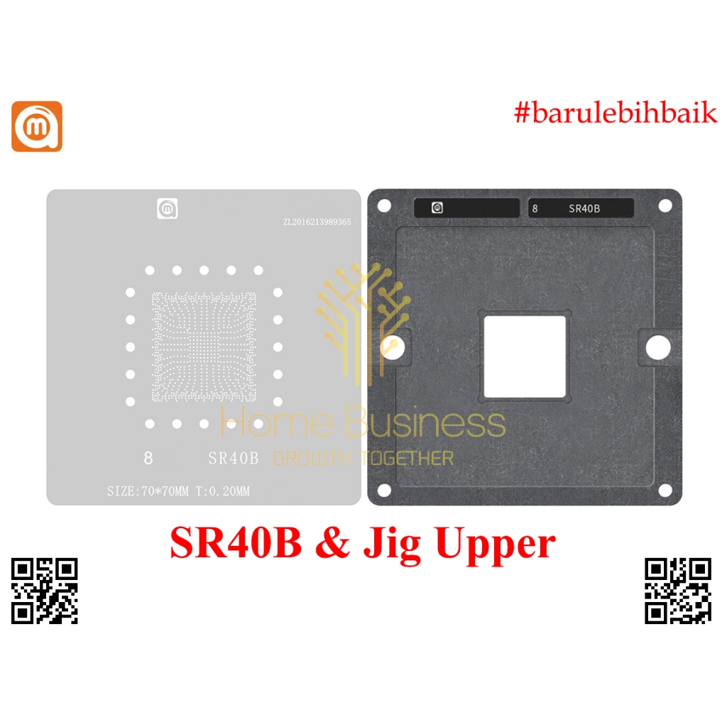 Amaoe ลายฉลุ BGA Reballing Southbridge SB Intel 8th Gen SR40B SR40D SR40E SRJAU SR405 SR406 SR407 SR