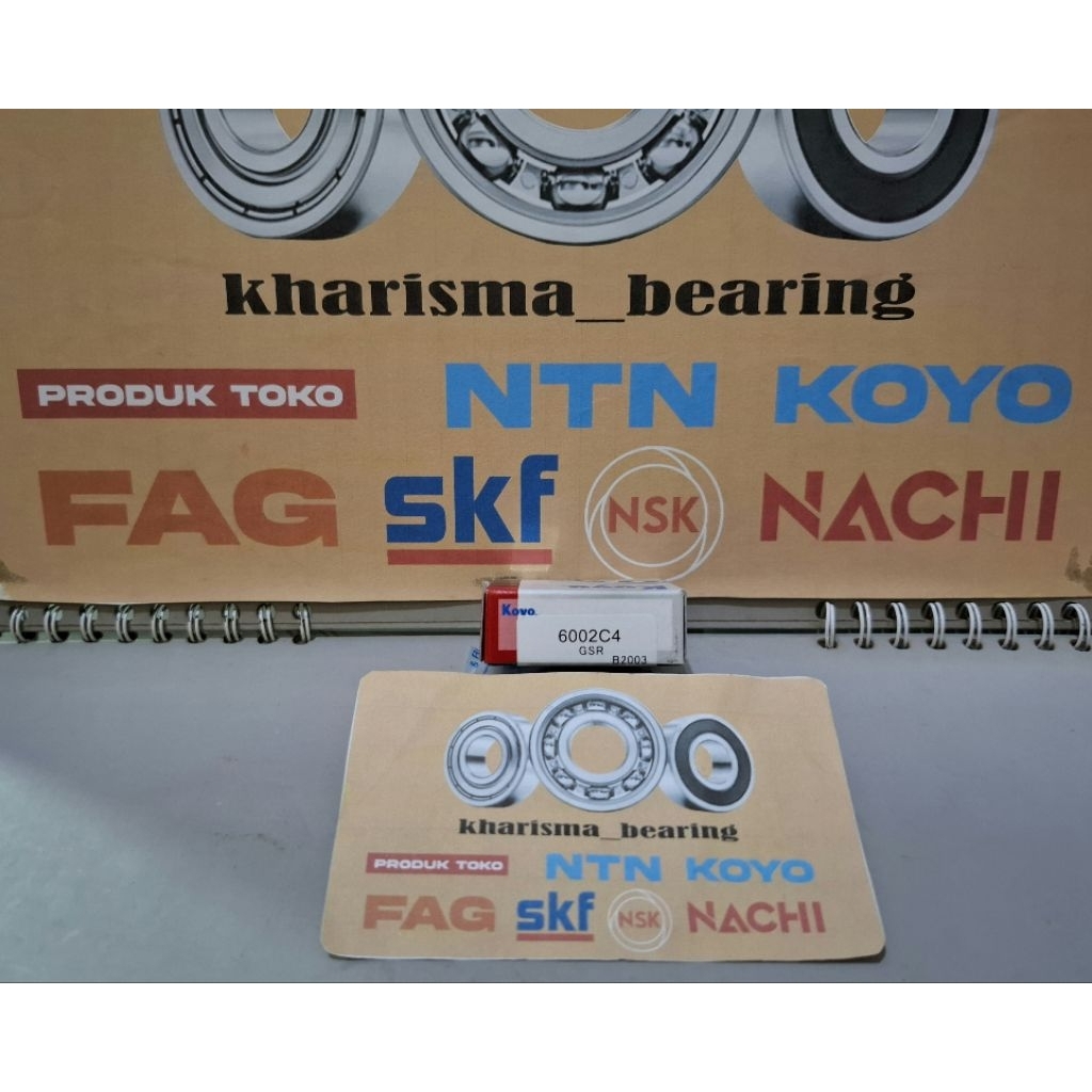 แบริ่งความเร็วสูง 6002 C4 Koyo ของแท้จากญี่ปุ่น