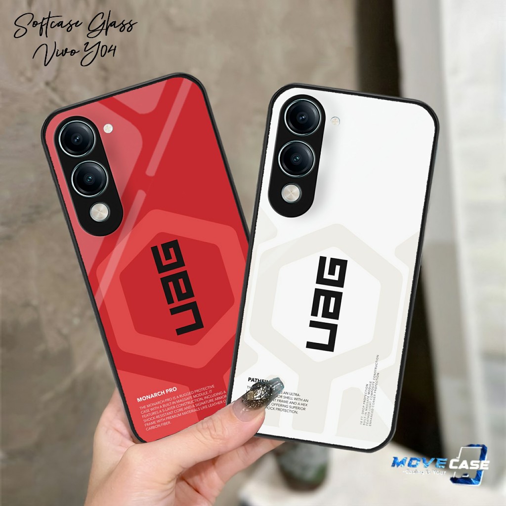 MV832 Softcase Glass VIVO Y04 - เคสซิลิโคน VIVO Y04 ล่าสุด - เคส VIVO Y04 ตัวป้องกันโทรศัพท์มือถือ