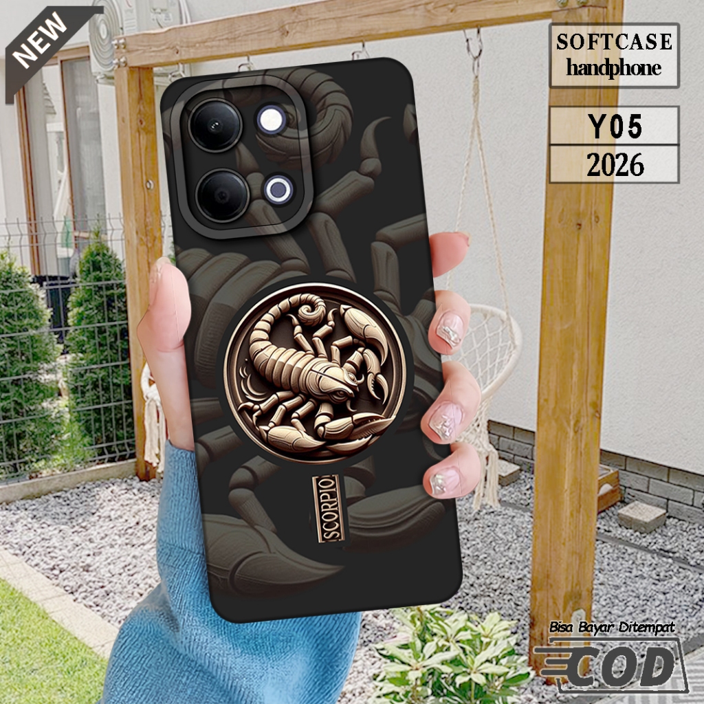 HP ล่าสุด Vivo Y05 4G Case ล่าสุด Vivo Y05 4G Softcase 2026 - VIVO Y05 4G Casing - Mobile Phone Prot