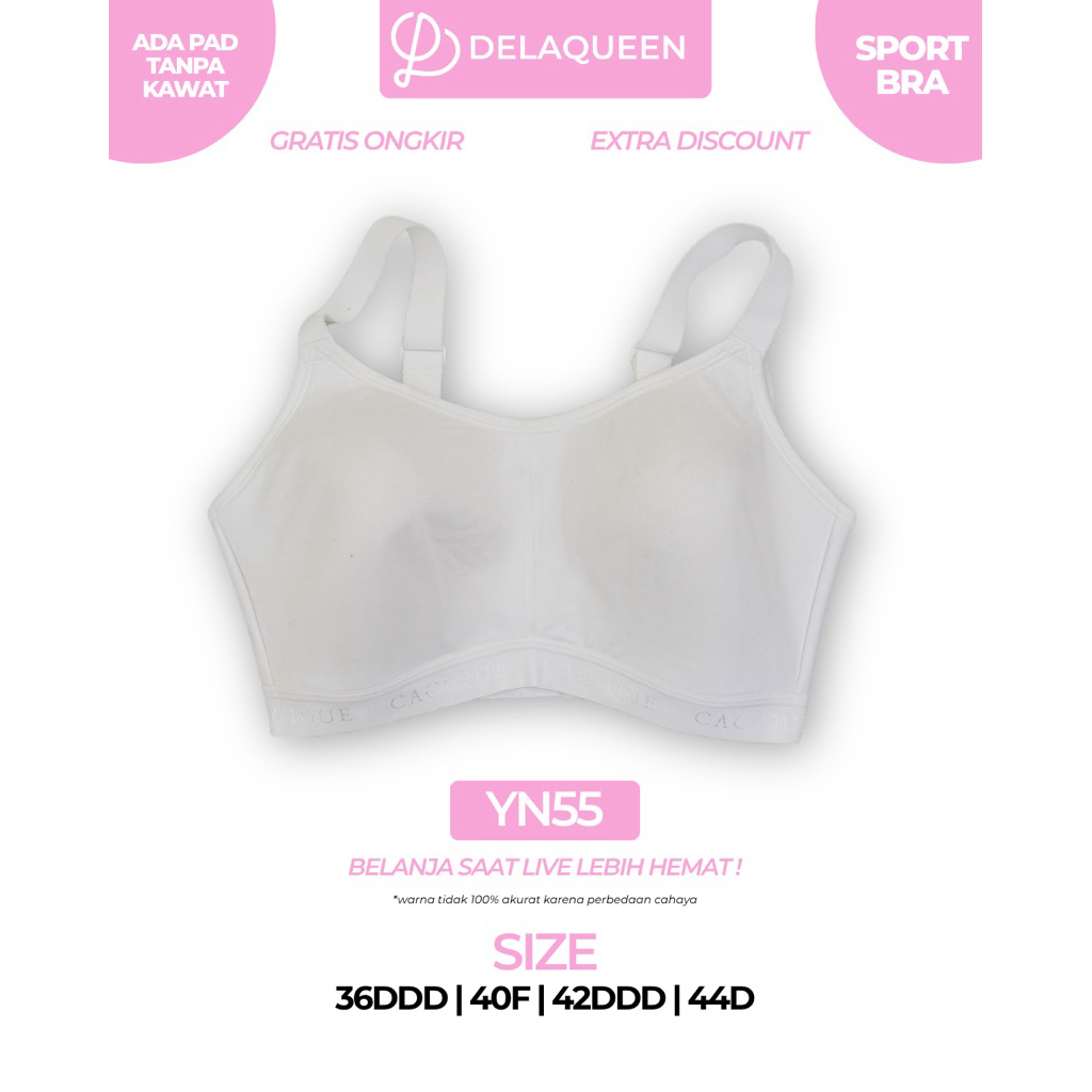 ดีลาควีน | บราไซส์ใหญ่ บราจัมโบ้ 36DDD 40F 42DDD 44D YN55