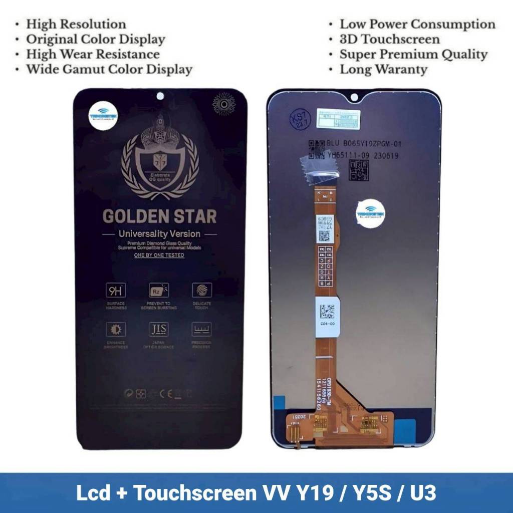 Lcd + หน้าจอสัมผัส Vivo Y19 - Y5S - U3