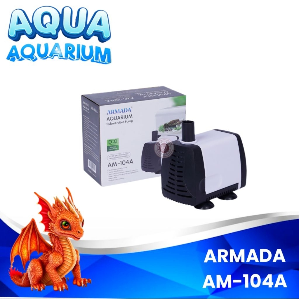 ปั๊มน้ํา POND PUMP ARMADA AM 104A ปั๊มน้ํา AM 104A