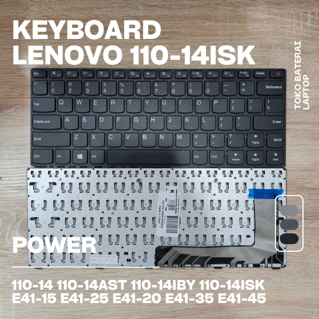 Lenovo Ideapad 110-14 110-14AST 110-14IBY 110-14ISK E41-15 E41-25 E41-20 E41-35 E41-45 คีย์บอร์ดแล็ป