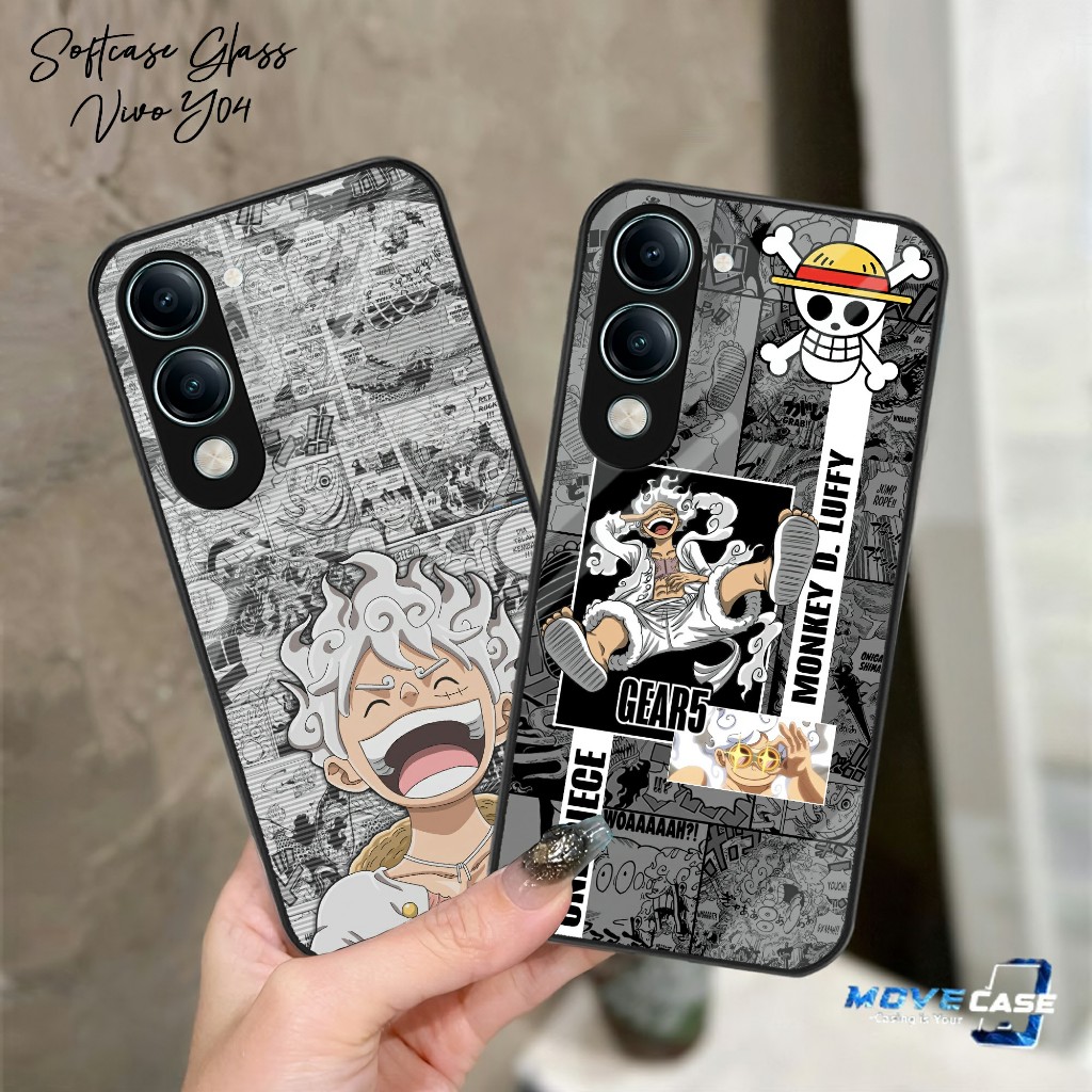 MV836 Softcase Glass VIVO Y04 - เคสซิลิโคน VIVO Y04 ล่าสุด - เคส VIVO Y04 ตัวป้องกันโทรศัพท์มือถือ