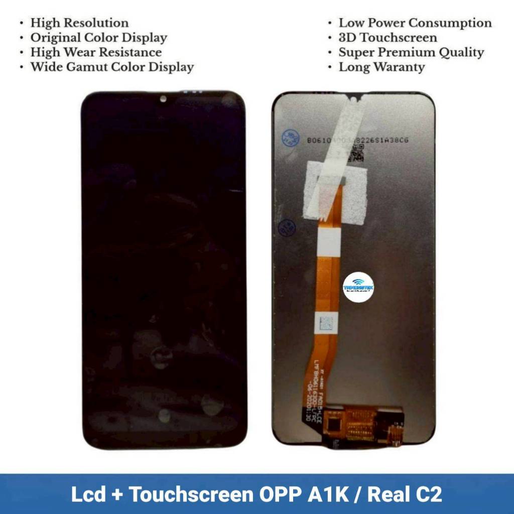 Lcd + หน้าจอสัมผัส Oppo A1K - Real C2