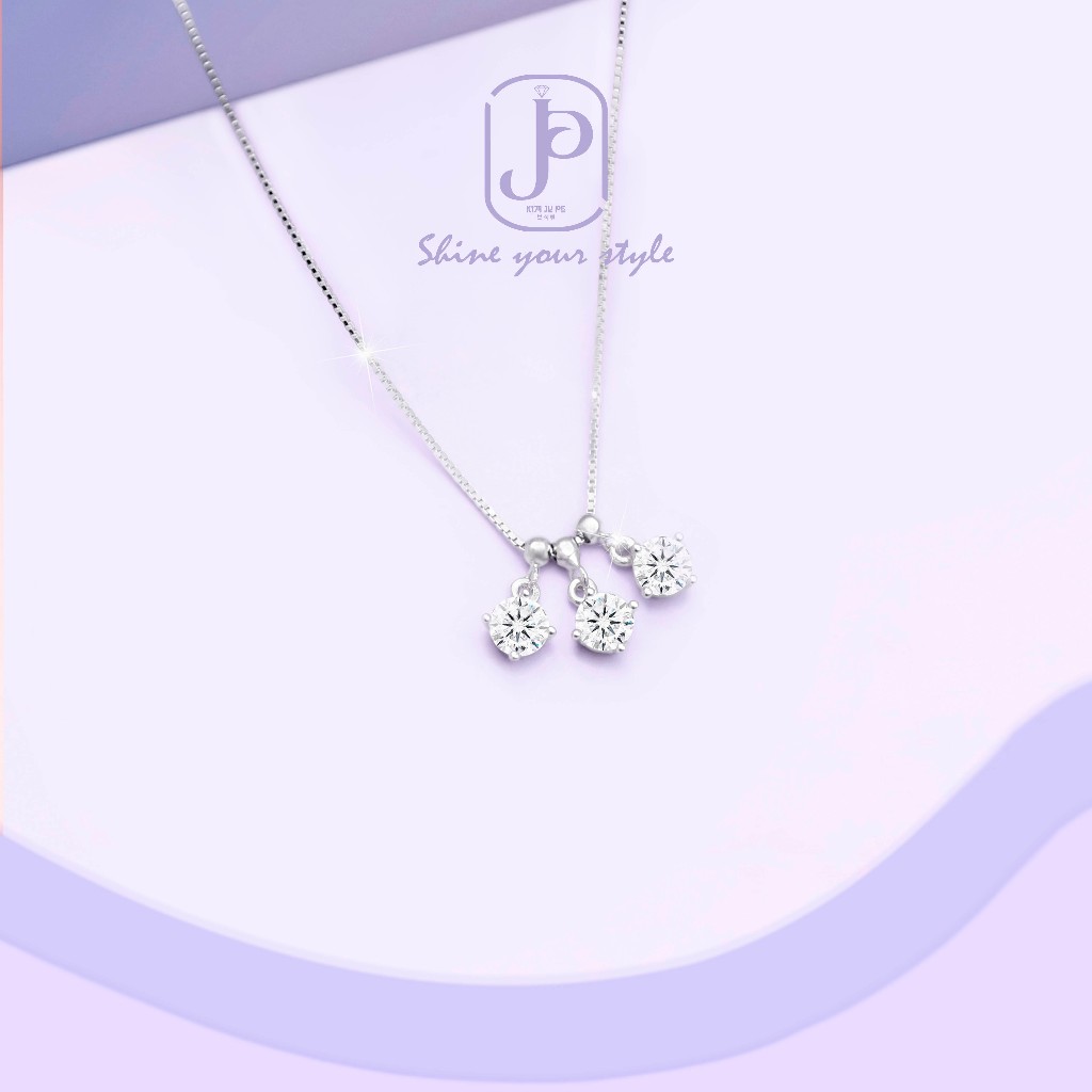 Kimupe - สร้อยคอผู้หญิง Silver925 Emerald Kls101