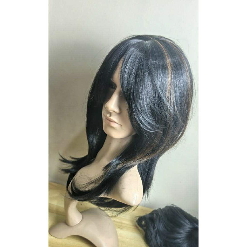 วิกผม Wolfcut ผู้หญิง Haiglight Blonde Layer Blow 50 cm