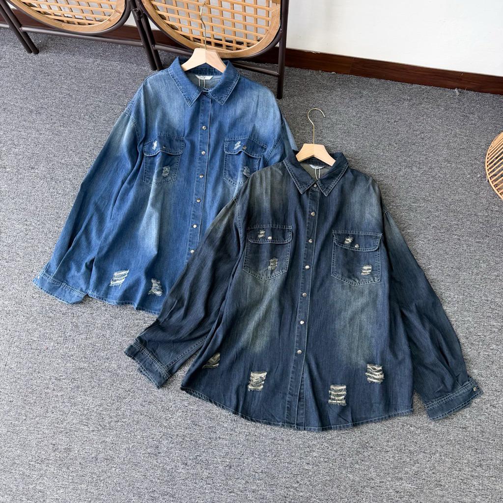 655 RIKA DENIM SHIRT