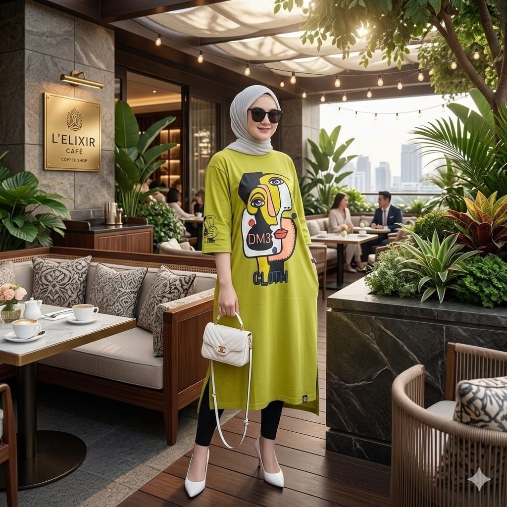 TUNIC DM3-LONGTUNIKJUMBO LEMON COLOR