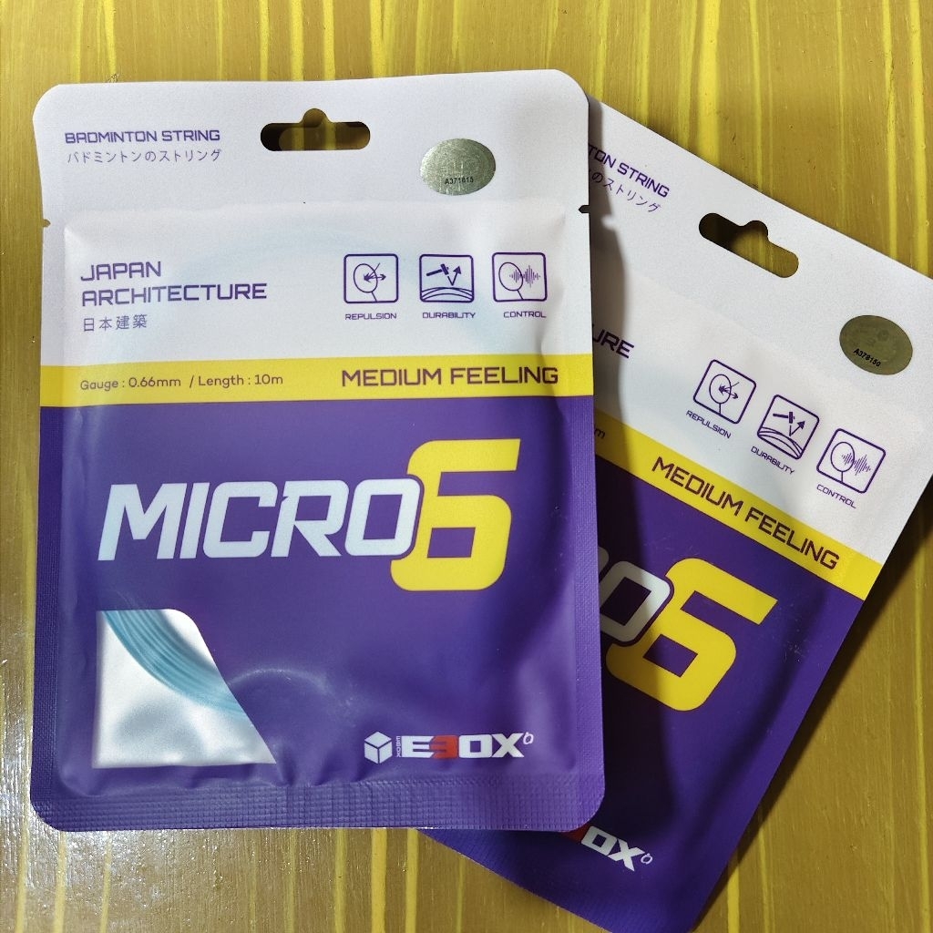 สายแบดมินตัน EBOX MICRO 6 ดั้งเดิม