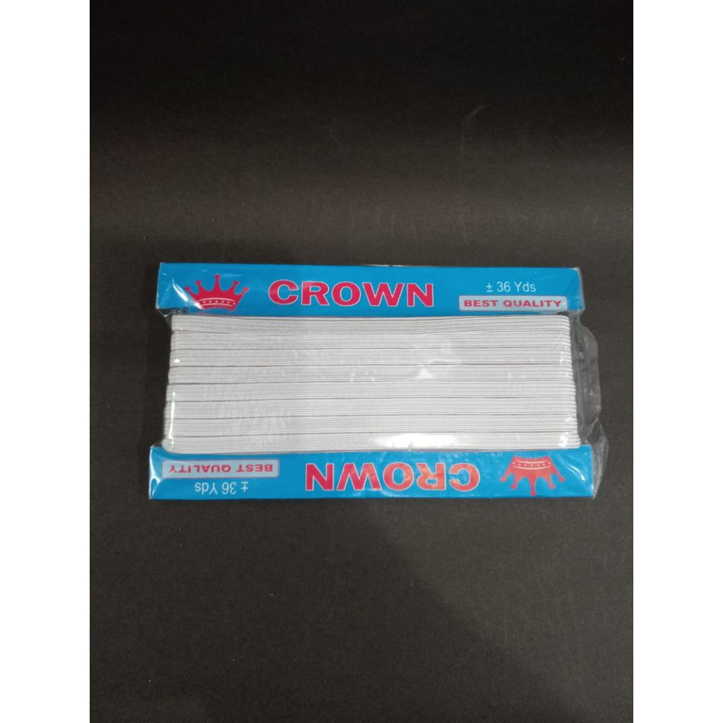 BEST QUALITY CROWN BOARD ELASTIC RUBBER ROPE 36 YARDS