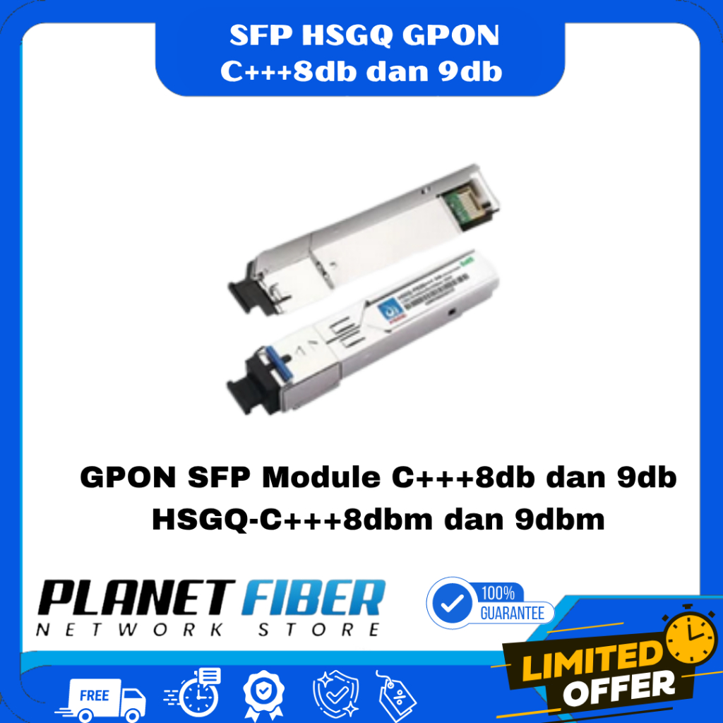 GPON SFP โมดูล C+++8db และ 9db HSGQ-C+++8dbm และ 9dbm
