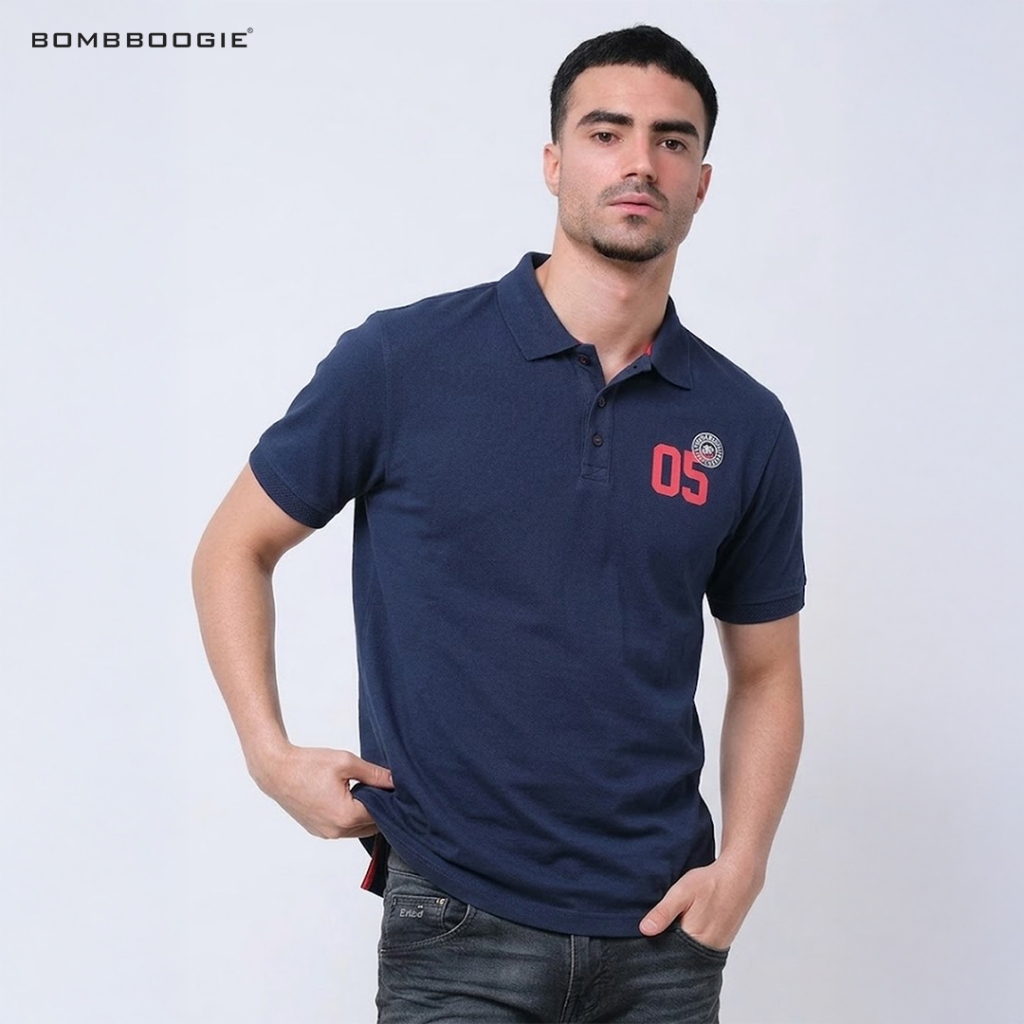 เสื้อโปโลผู้ชาย Bombboogie Riverly 12G05B4DI