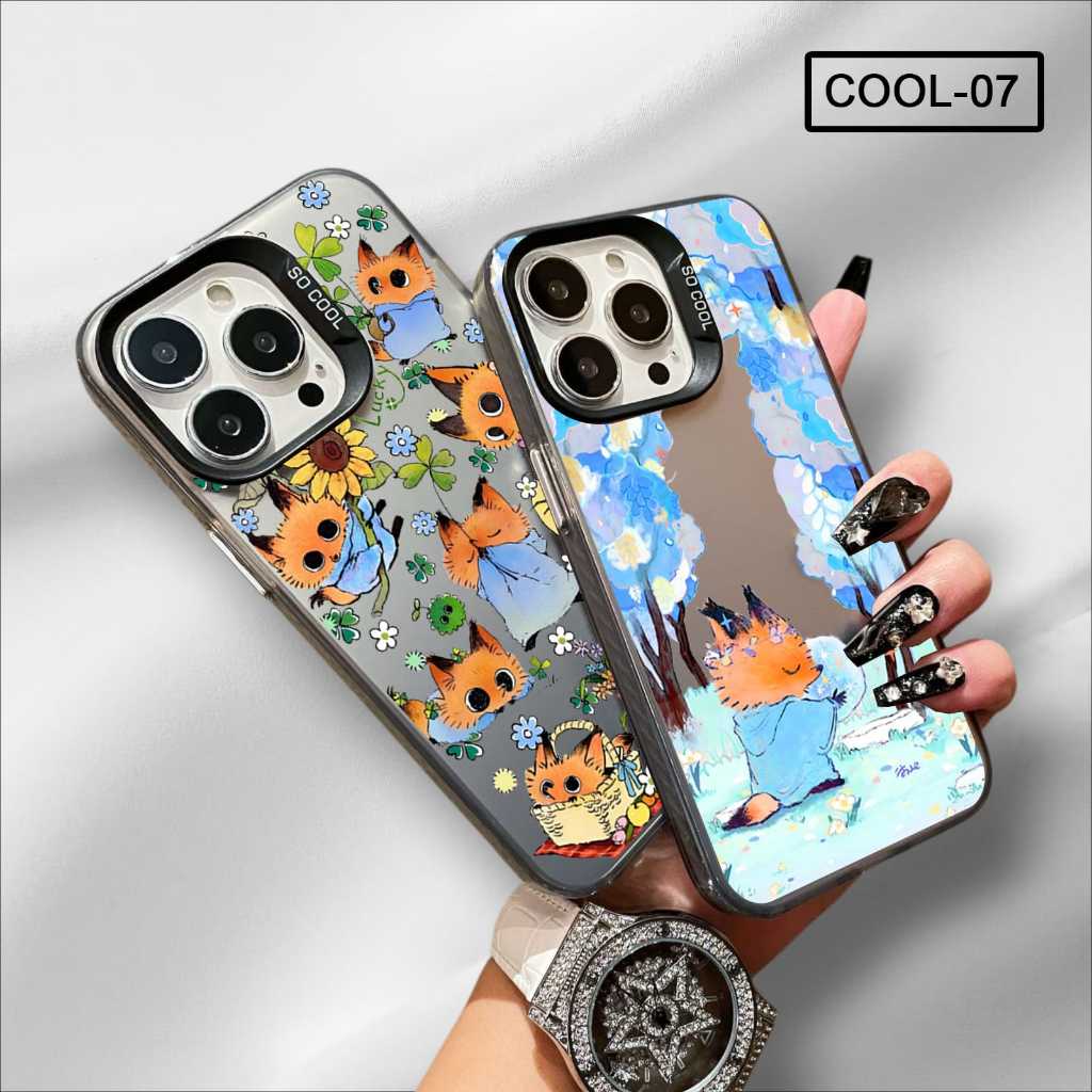 เคส Infinix Smart 20 โฮโลแกรม Imd Fox ปีโป้fox สัตว์และยาย Run COOL-07&8