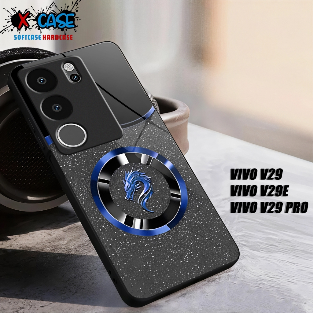 HP VIVO V29 Softcase VIVO V29 V29E V2250 เคสเคลือบเงาปลอกกระจกเงาตัวป้องกันโทรศัพท์อุปกรณ์เสริมโทรศั