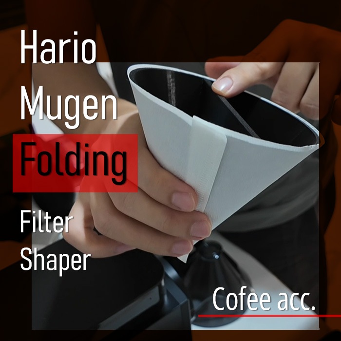 HARIO V60 Coffee Filter NEGOTIATOR Mugen Barista Coffee Paper Holder เครื่องมือพับ