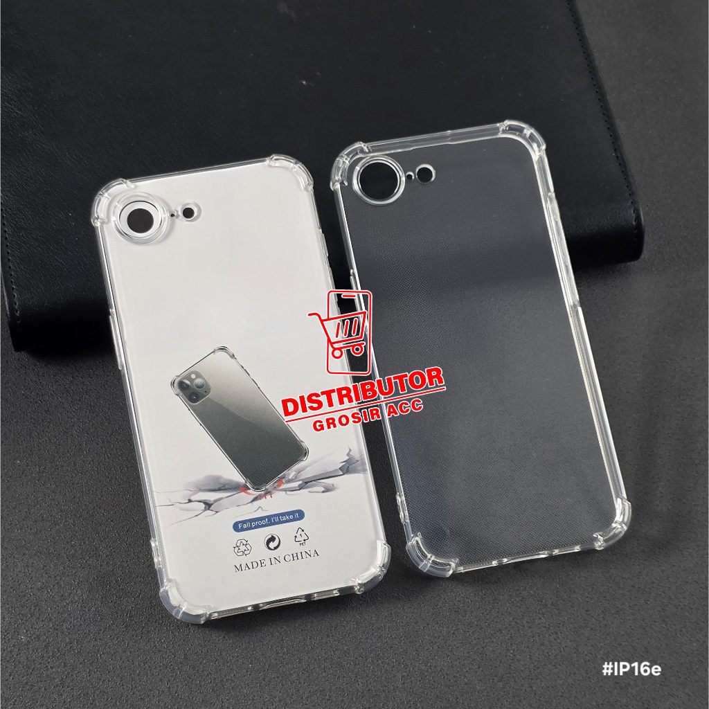 IPHONE 16E IPHONE 17E CASE AIRBAG ANTI CRACK THICK CLEAR SOFTCASE IPHONE 16E IPHONE 17E