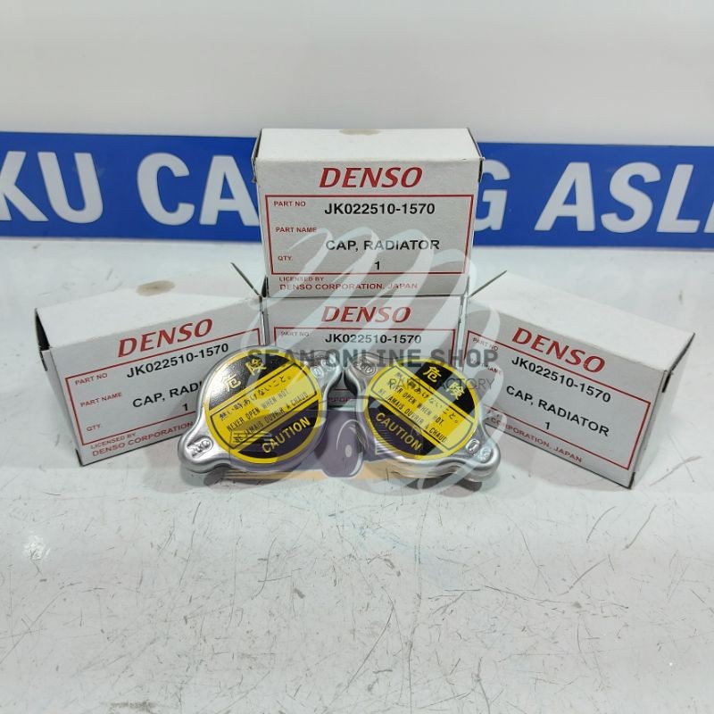 ฝาหม้อน้ํา Denso ดั้งเดิมสําหรับ Toyota Kijang Super - Kijang Grand - Kijang Kapsul - Kijang Efi