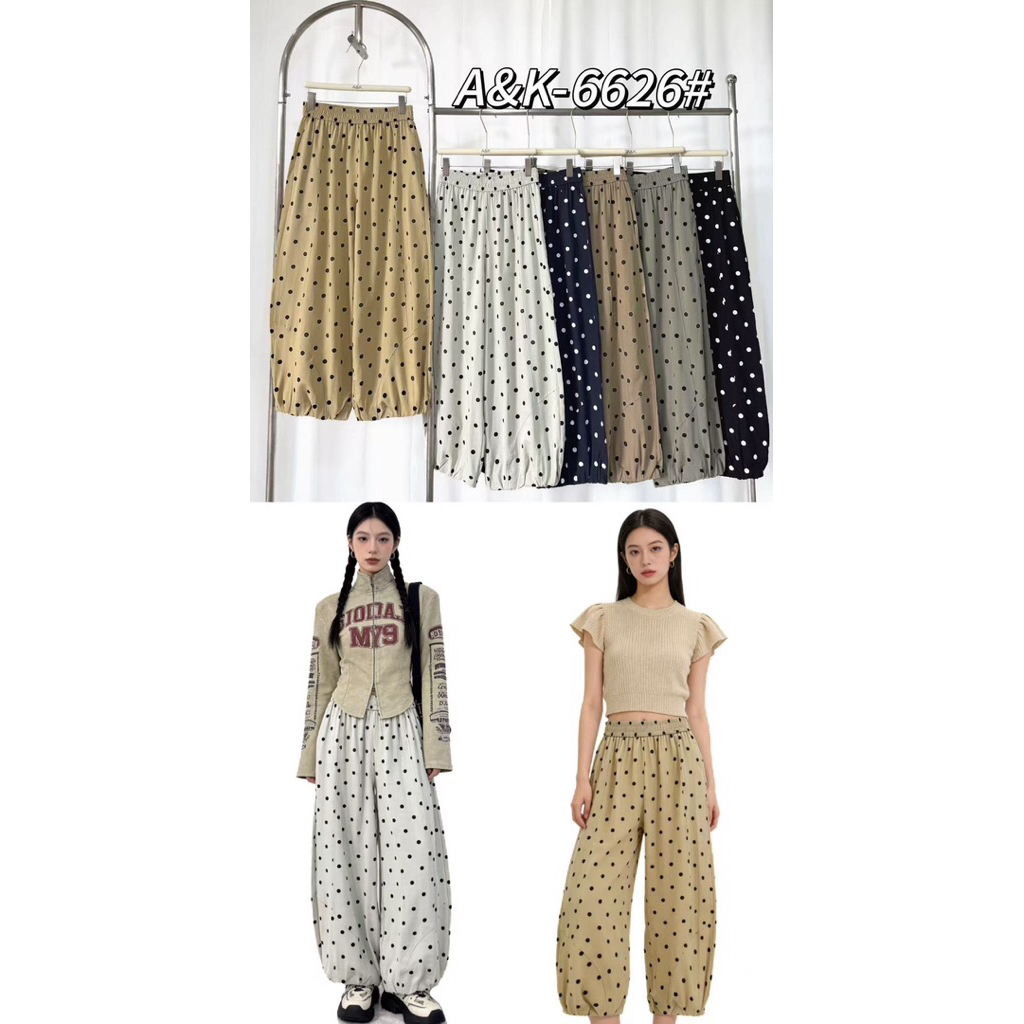 ALADIN POLKADOT PANTS A&K 6626 (AK018)