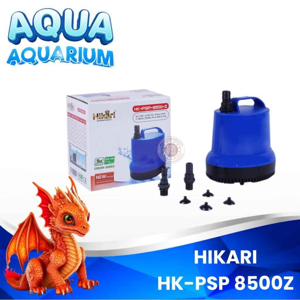 HIKARI PSP 8500Z ปั๊มบ่อปลา HIKARI 8500 Z ปั๊มน้ํา