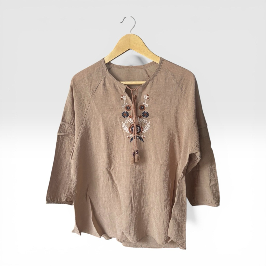 BOHEME BROWN TOP****