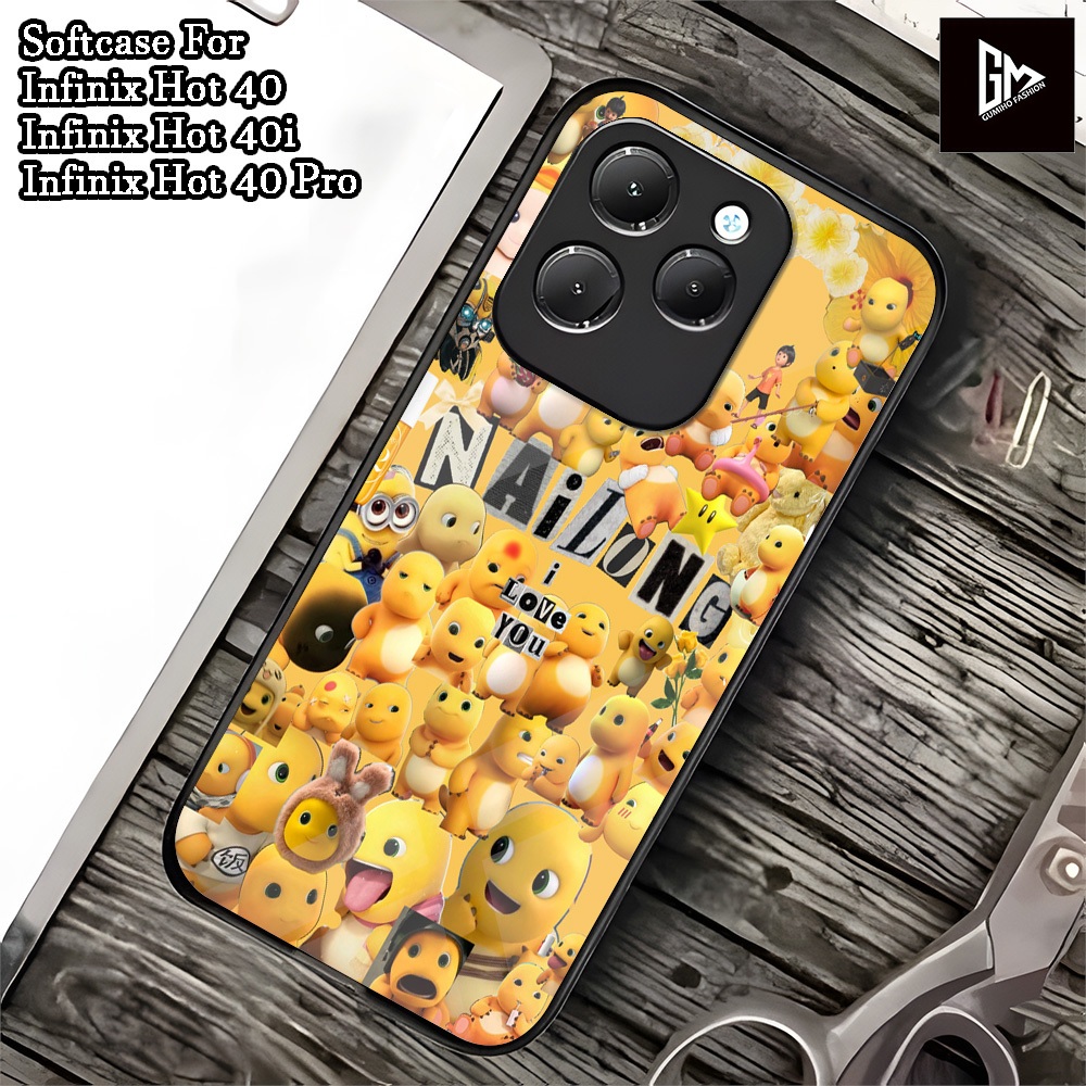 ( 0030 ) Softcase Glass Kaca Infinix Hot 40 Infinix Hot 40 Pro Infinix Hot 40i ล่าสุด 2024 Case Infi