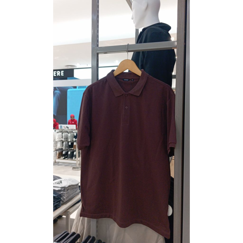 Cole เสื้อยืดผู้ชาย/เสื้อโปโลผู้ชาย Cole solid Nw fit