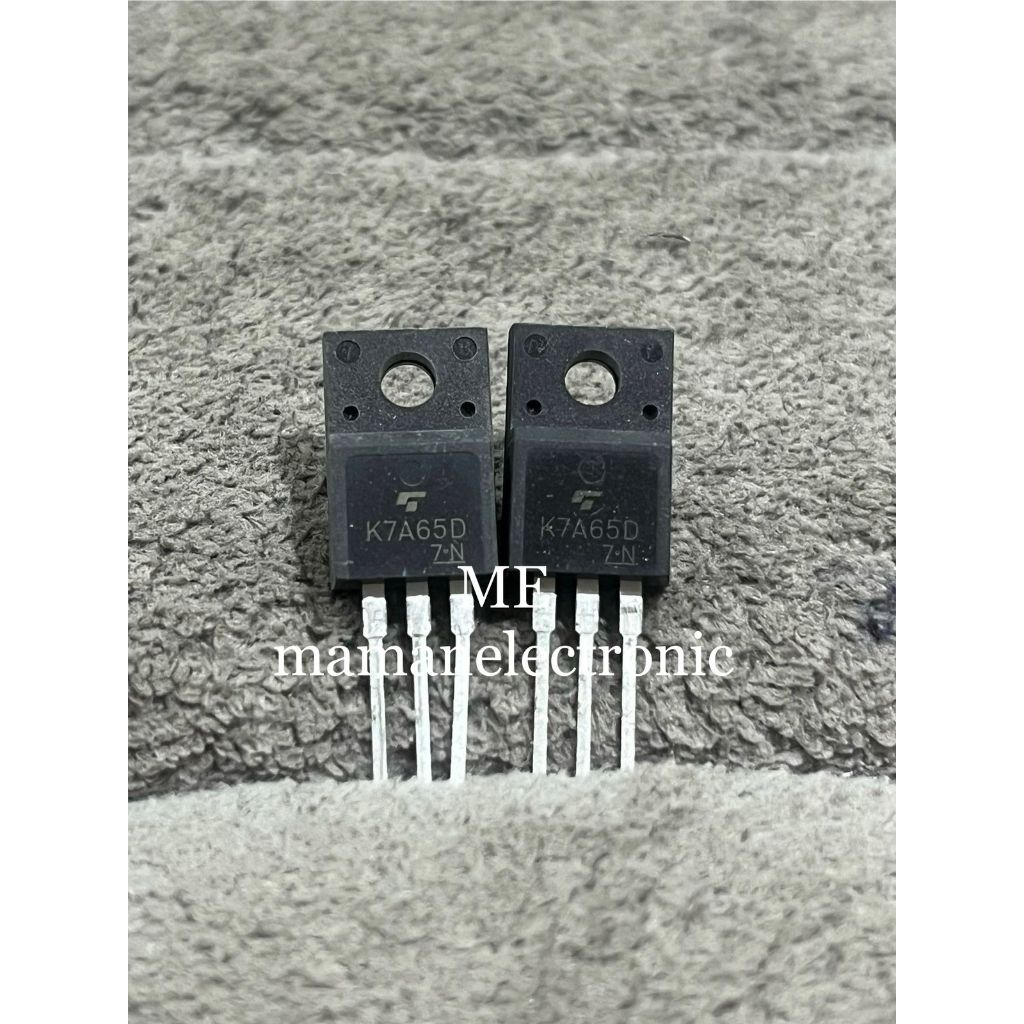 MOSFET SSP K-7A65D IC ทรานซิสเตอร์ 7A65D ต้นฉบับ SSP K-7A65D ต้นฉบับ