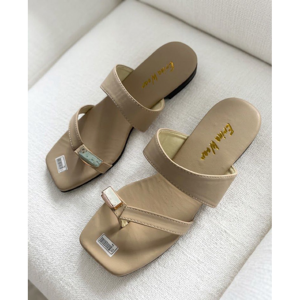 FLAT SANDALS // PREMIUM FLAT SANDALS By ErinaWear // Erina 27E // ring1