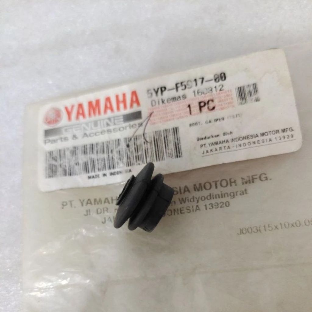 ยางกลม INTESTINE BOOT CALIPER ด้านหน้า CALIPER R15 OLD OLD V2 R155 VVA V3 MT15 ORIGINAL YGP 5YP-F591