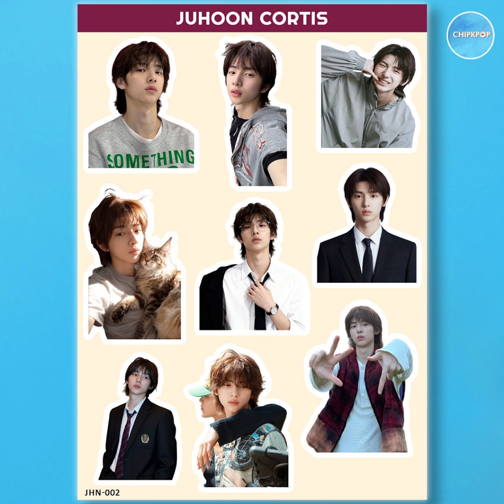 สติ๊กเกอร์ JUHOON CORTIS I JUHOON CORTIS I CORTIS KPOP I STICKER KPOP I STICKER JUHOON CORTIS I PHOT