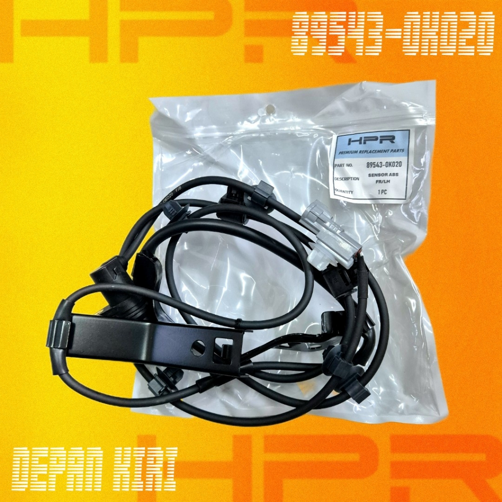HPR เซ็นเซอร์ความเร็ว ABS ด้านหน้า ขวา / ซ้าย - Toyota Hilux Diesel 2.5L 3.0L 2KD 1KD | 2008 2009 20