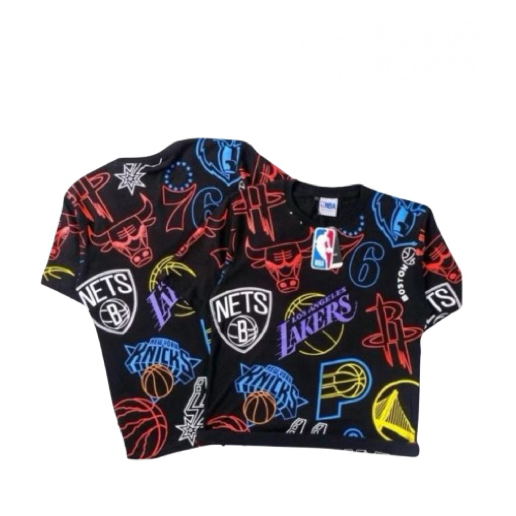 เสื้อยืด เสื้อยืด NBA Lakers Fullprint