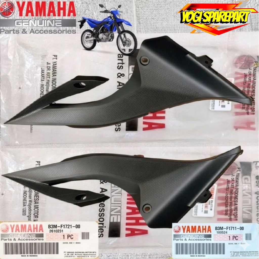 ฝาครอบด้านข้าง 1 ซ้ายขวา WR155 WR 155 เบาะนั่งล่าง B3M-F1711-00 B3M-F1731-00 ORIGINAL YAMAHA