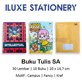 BUKU TULIS SA PENDEK 30 LEMBAR / Buku Tulis Pendek