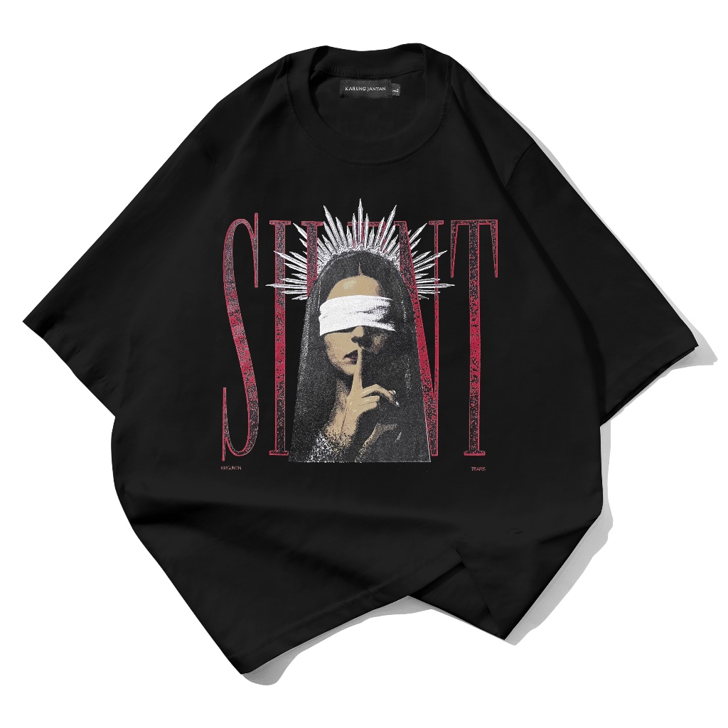 เสื้อยืด / OVERSIZED MENS DISTRO OVERSIZE T-SHIRT / OVERSIZED SHORT-SLEEVED T-SHIRT
