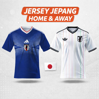 Jersey Bola Jepang Home Away Piala Dunia Terbaru 2026 Full Printing Dryfit Adem Nyaman