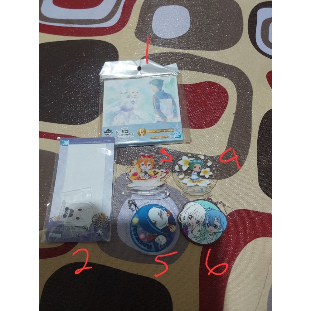 สินค้าอย่างเป็นทางการ Rezero Subaru Emilia Rem