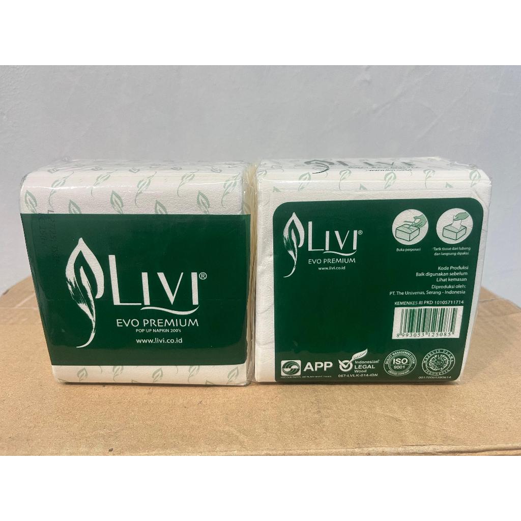 LIVI NAPKIN POP UP EVO PREMIUM 200S