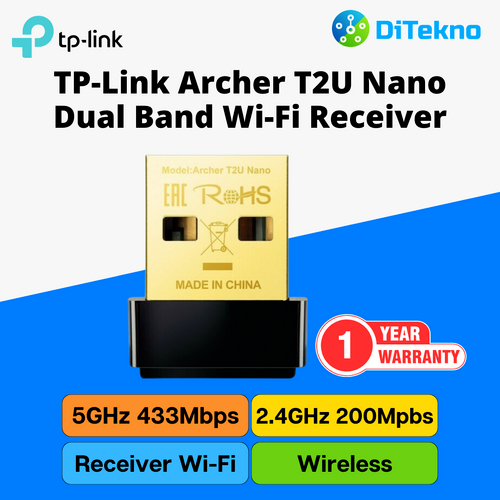 TP LINK Archer T2U NANO ตัวรับสัญญาณ Wifi