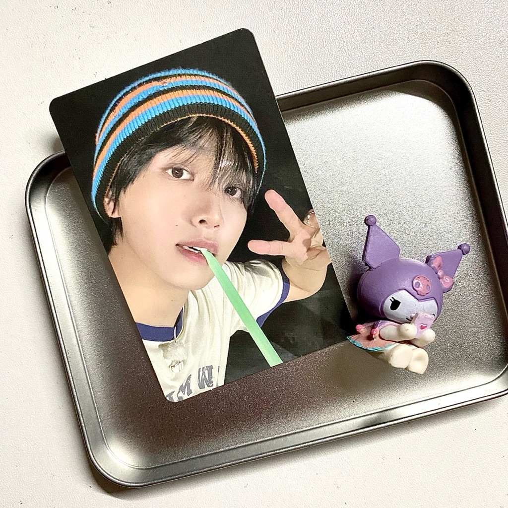 Photocard Haechan NCT Dream Straw MD ขวดน้ํา Fanmeeting Dream Quest