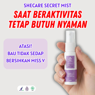 [PRIVASI TERJAMIN] PARFUM MISS V HALAL - 1 Pcs Secret Mist Segarkan & Hilangkan Bau Tak Sedap Pada Miss V