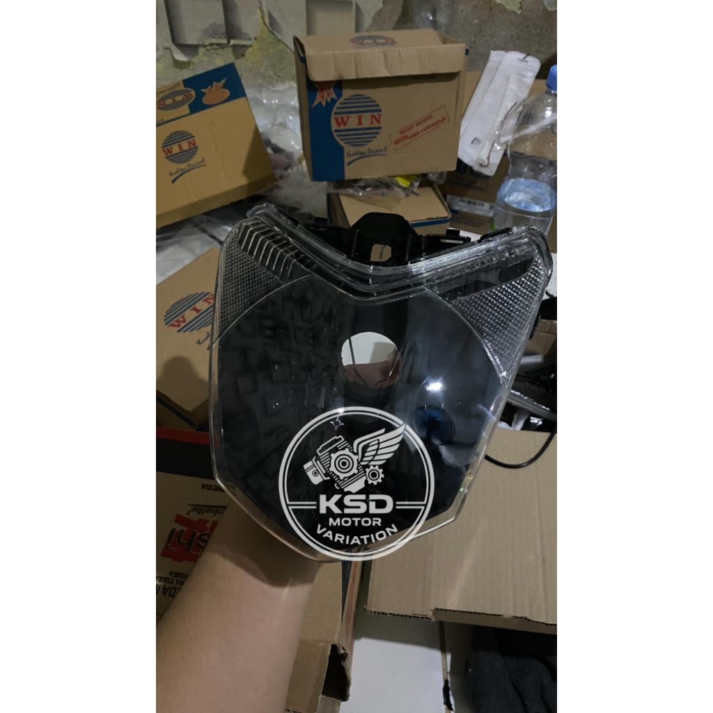 H4 OLD BLADE HEADLIGHT RESCTOR WIN MATERIAL H4 โคมไฟ